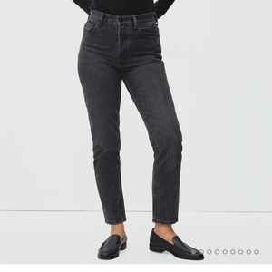 NWT everlane black 90s curvy cheeky denim jeans